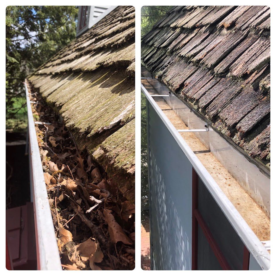 applied power wash Gutter cleaning Services